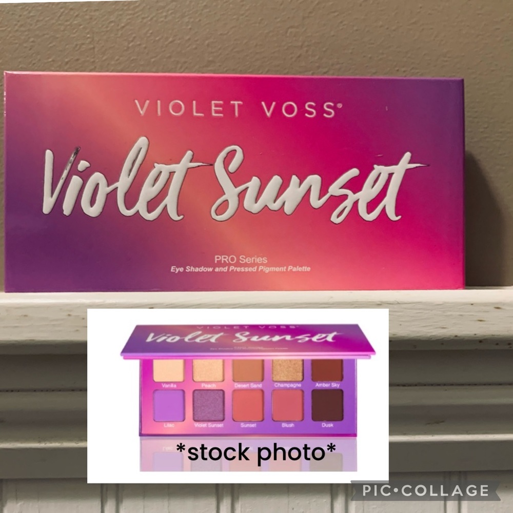 NWT VIOLET VOSS 10-Pan “Violet Sunset” PRO Series Eyeshadow Palette